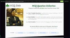 Desktop Screenshot of mcqsets.com